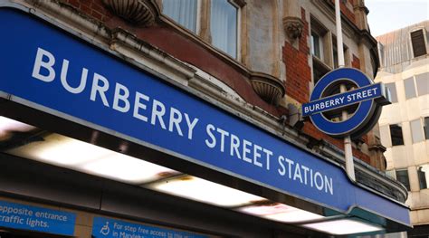 burberry tube station|burberry train station.